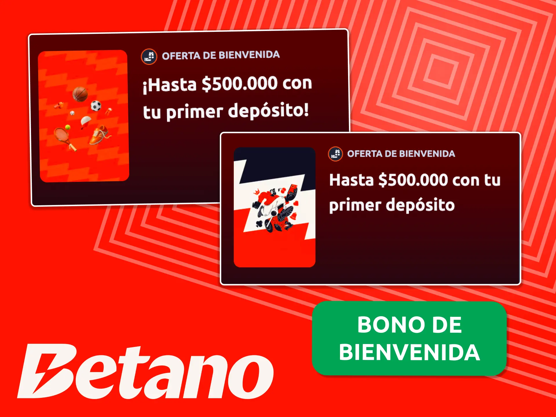 Reclamá tu bono de bienvenida en Betano Argentina, registrate y duplicá tu primer depósito.